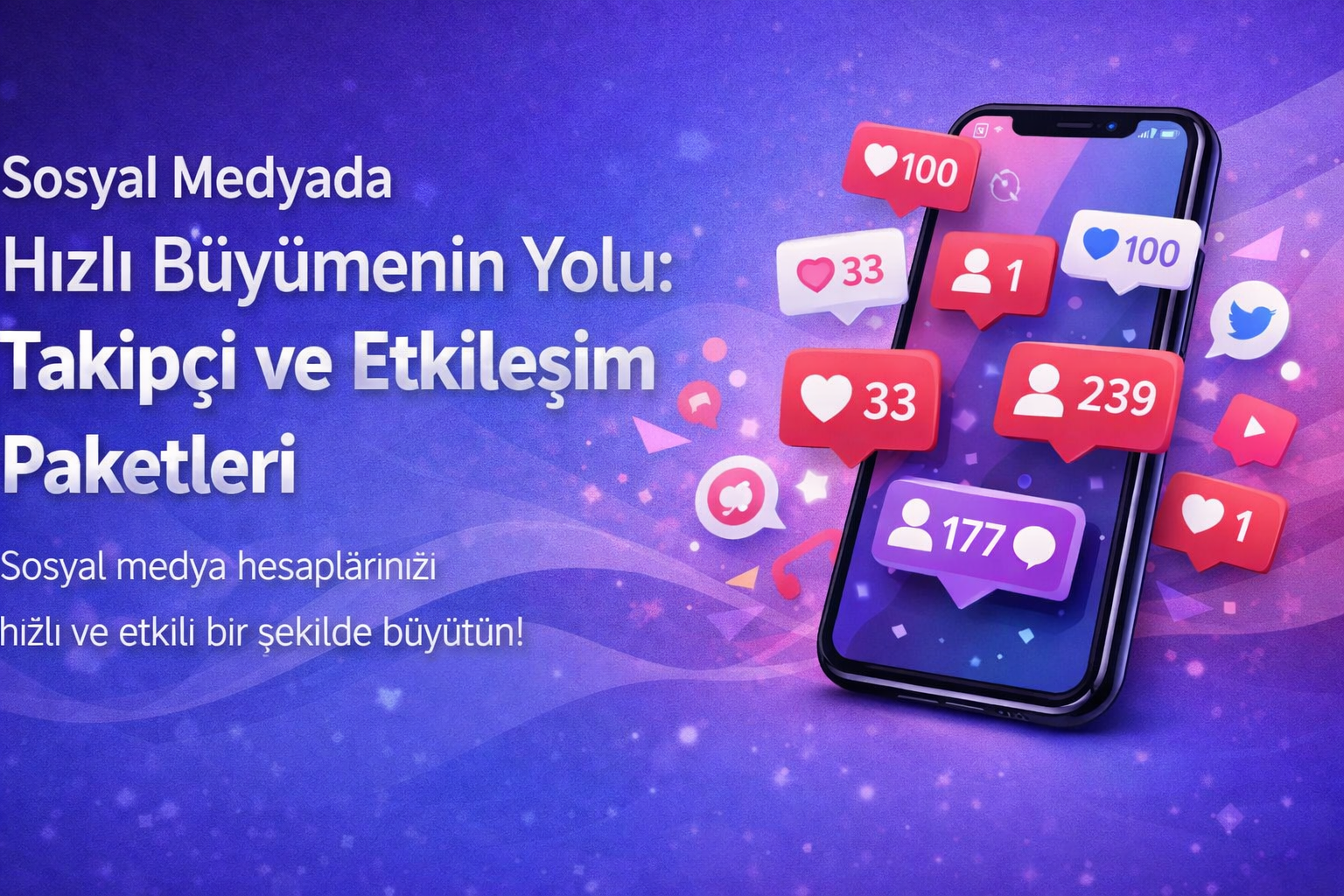 Sosyal Medyada Hızlı Büyümenin Yolu: Takipçi ve Etkileşim Paketleri